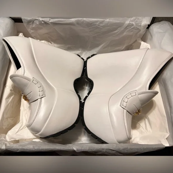 Versace: Medusa Triplatform Wedge - Picture 8 of 16